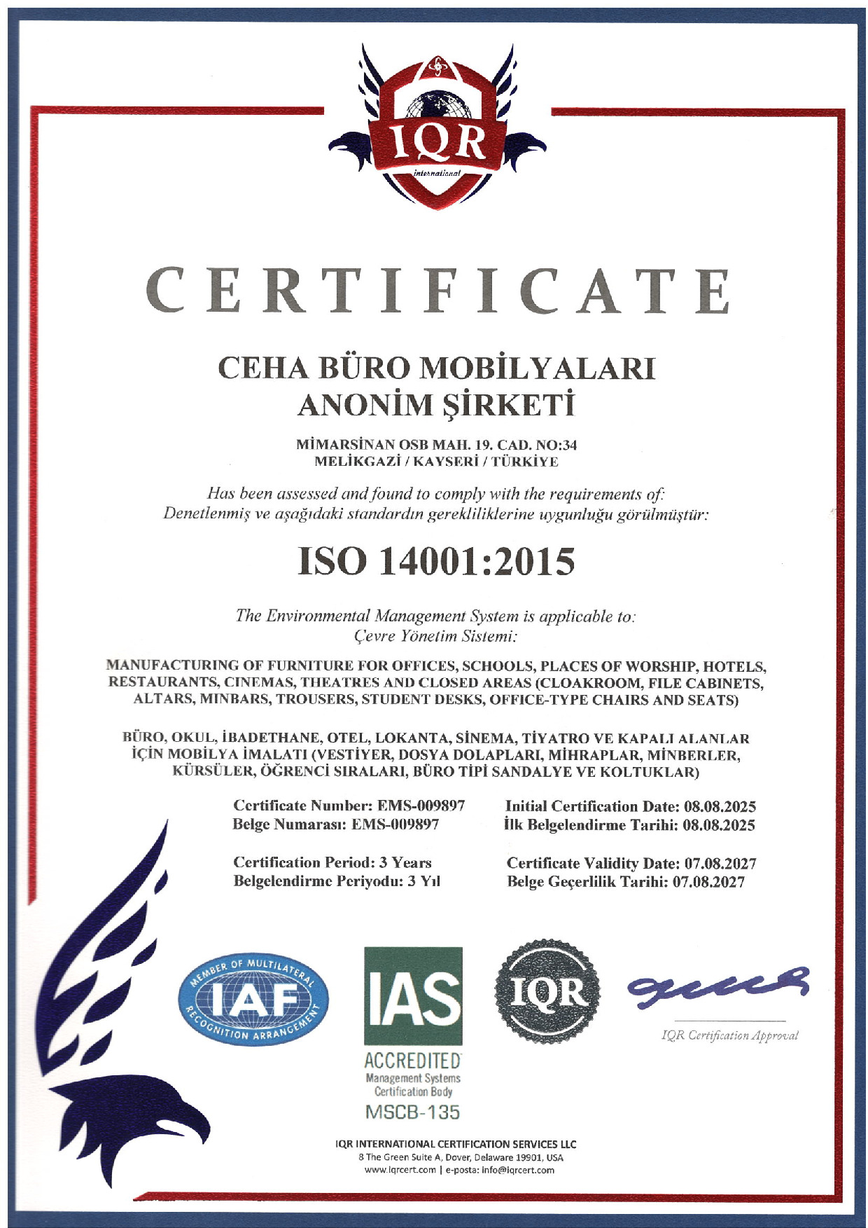ISO 14001:2015