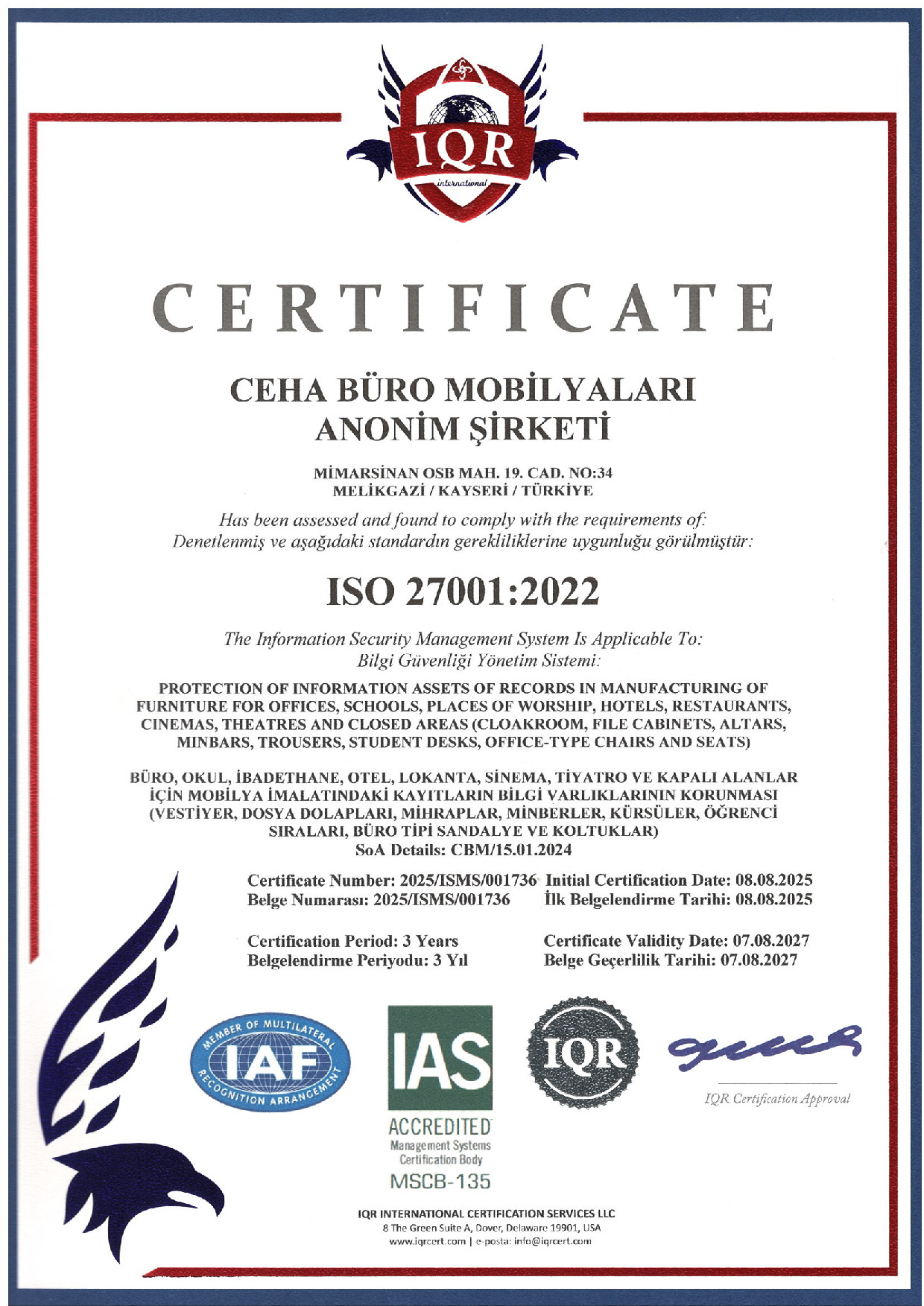 ISO 27001:2022