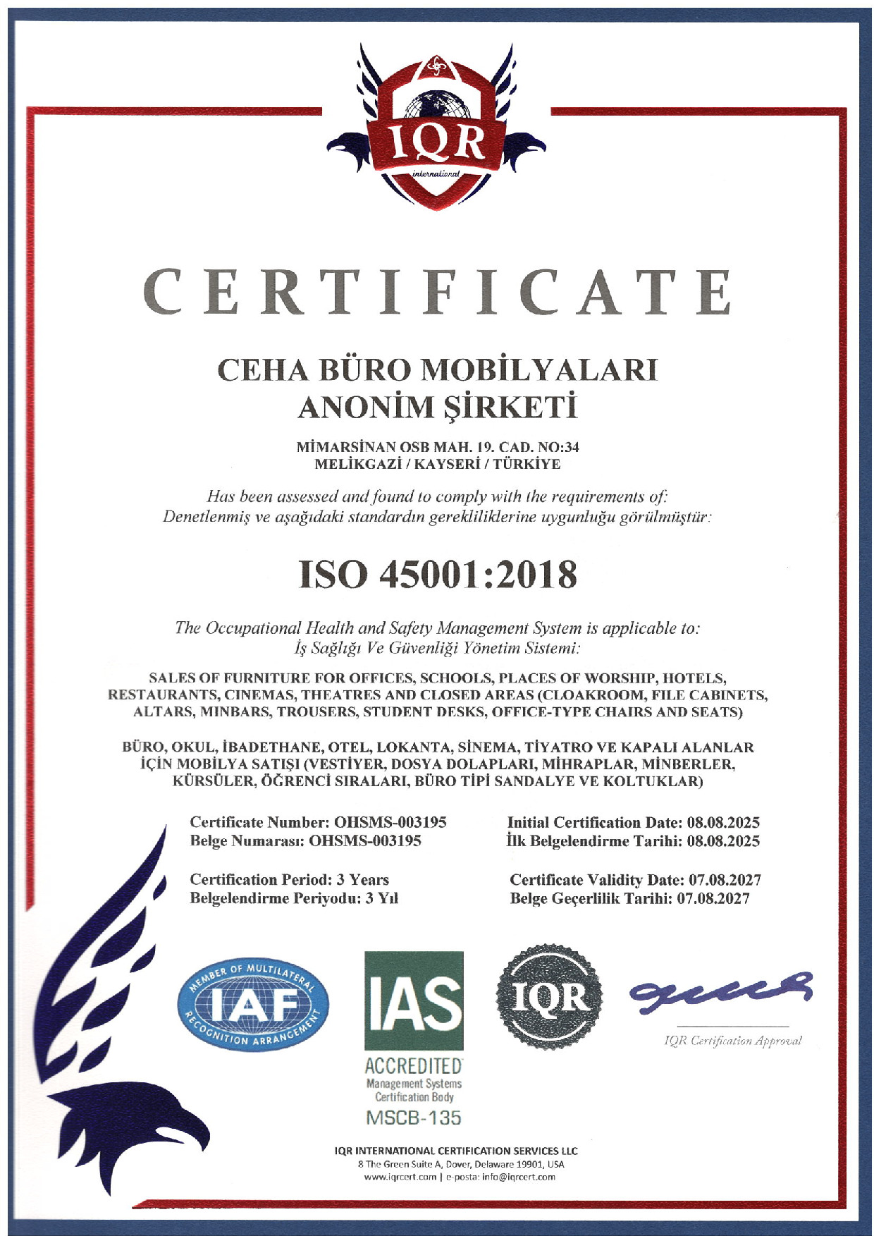 ISO 45001:2018