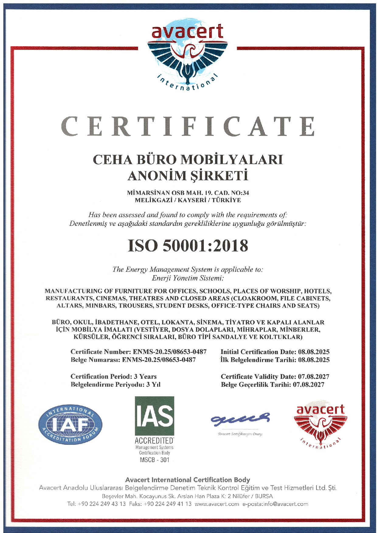ISO 50001:2018