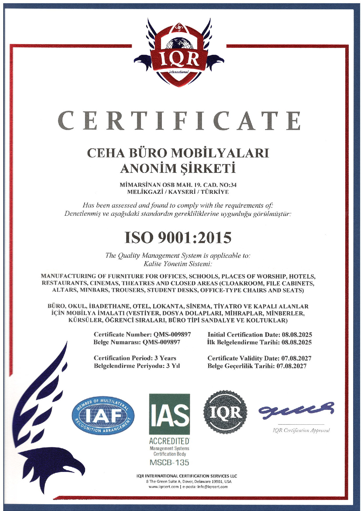 ISO 9001:2015